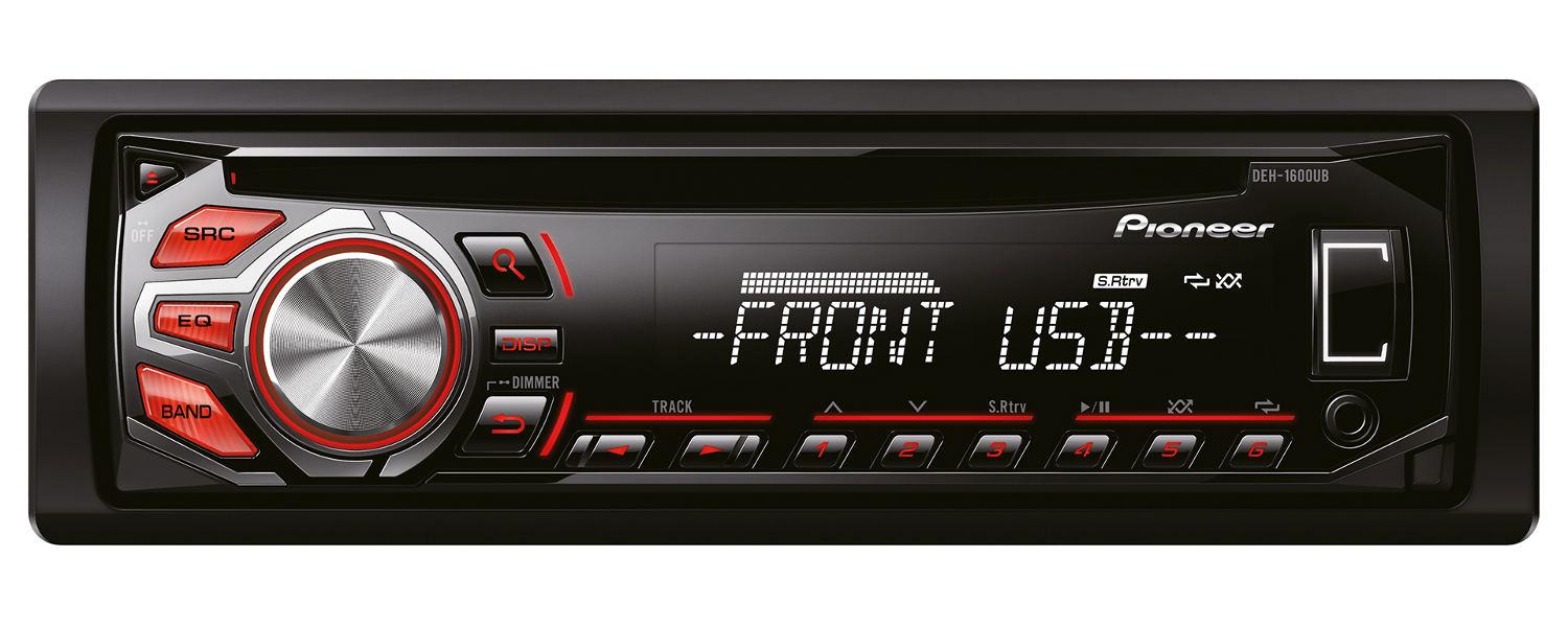 Radioodtwarzacz samochodowy Pioneer DEH-1600UBA