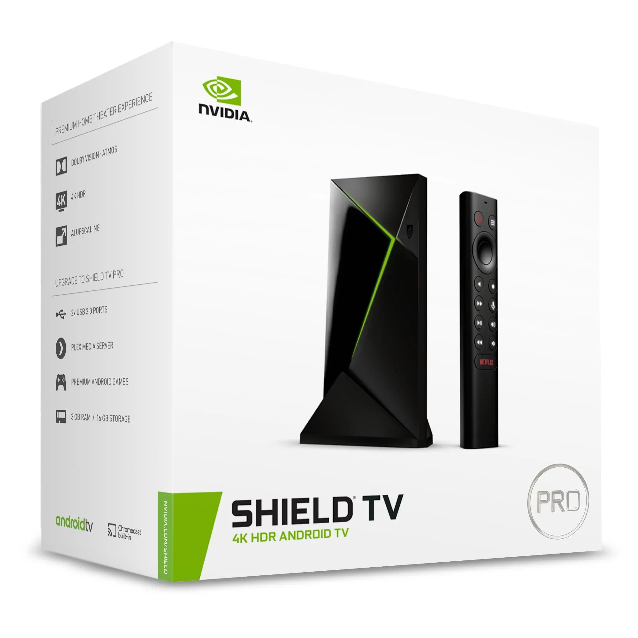 Odtwarzacz multimedialny NVIDIA SHIELD TV PRO 2019