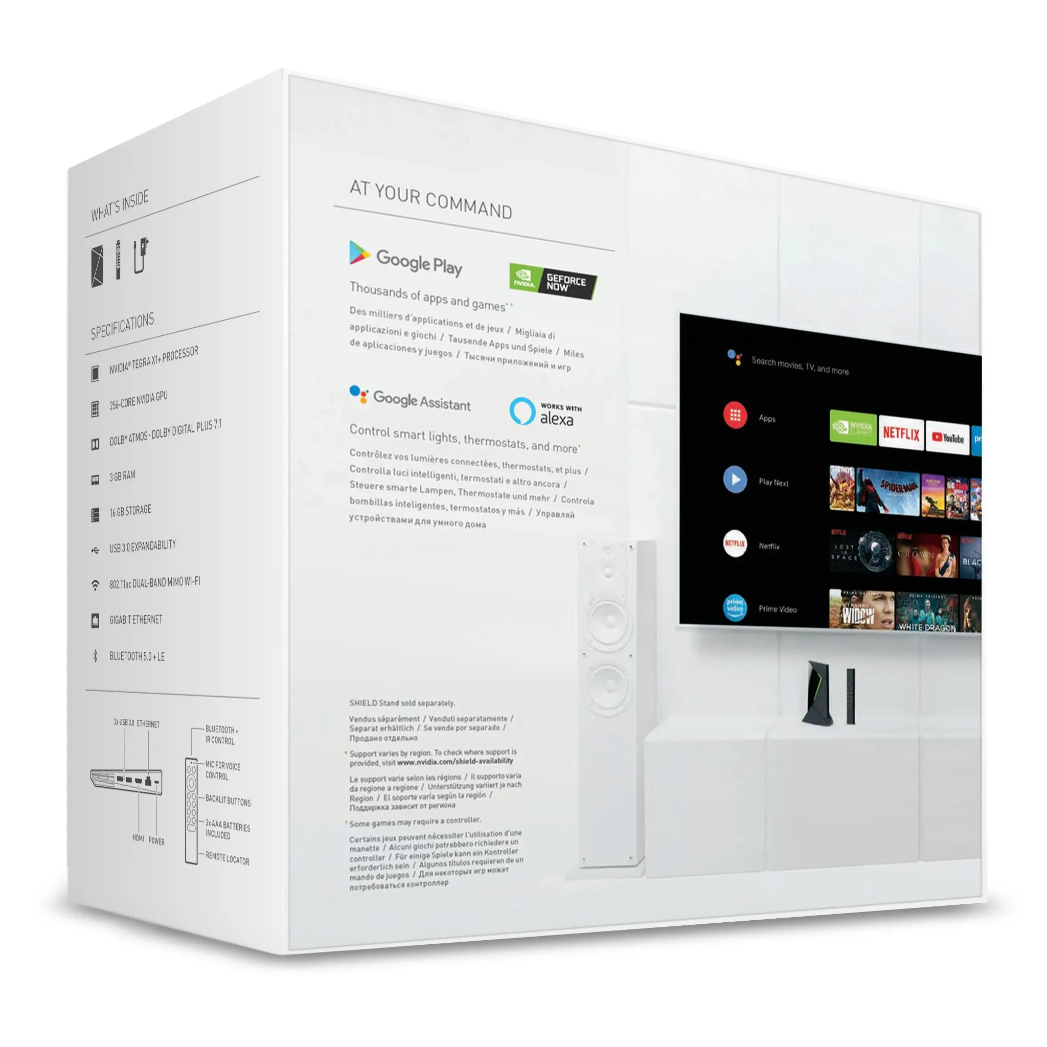 Odtwarzacz multimedialny NVIDIA SHIELD TV PRO 2019