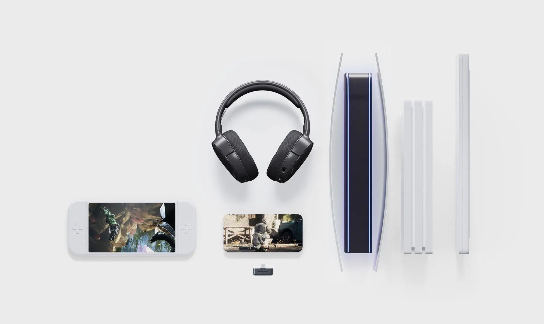 Słuchawki bezprzewodowe z mikrofonem SteelSeries Arctis 1 Wireless Nauszne Czarny