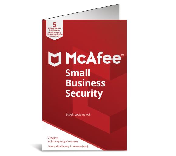 kod ESD McAfee Small Business Security 5 Urządzeń / 1 Rok (kod)