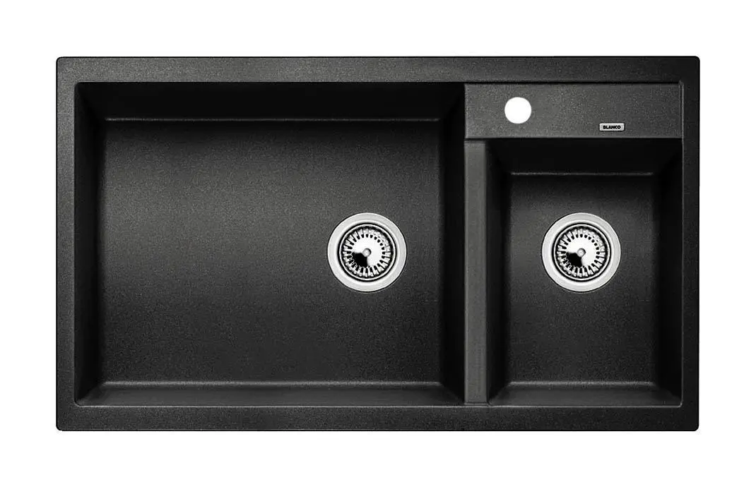 Zlewozmywak Blanco METRA 9 513273 Komora z lewej strony Granitowy Antracyt