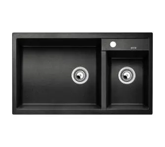 Zlewozmywak Blanco METRA 9 513273 Komora z lewej strony Granitowy Antracyt