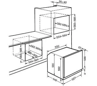 Електрична духовка Smeg Coloniale S-SF800AO