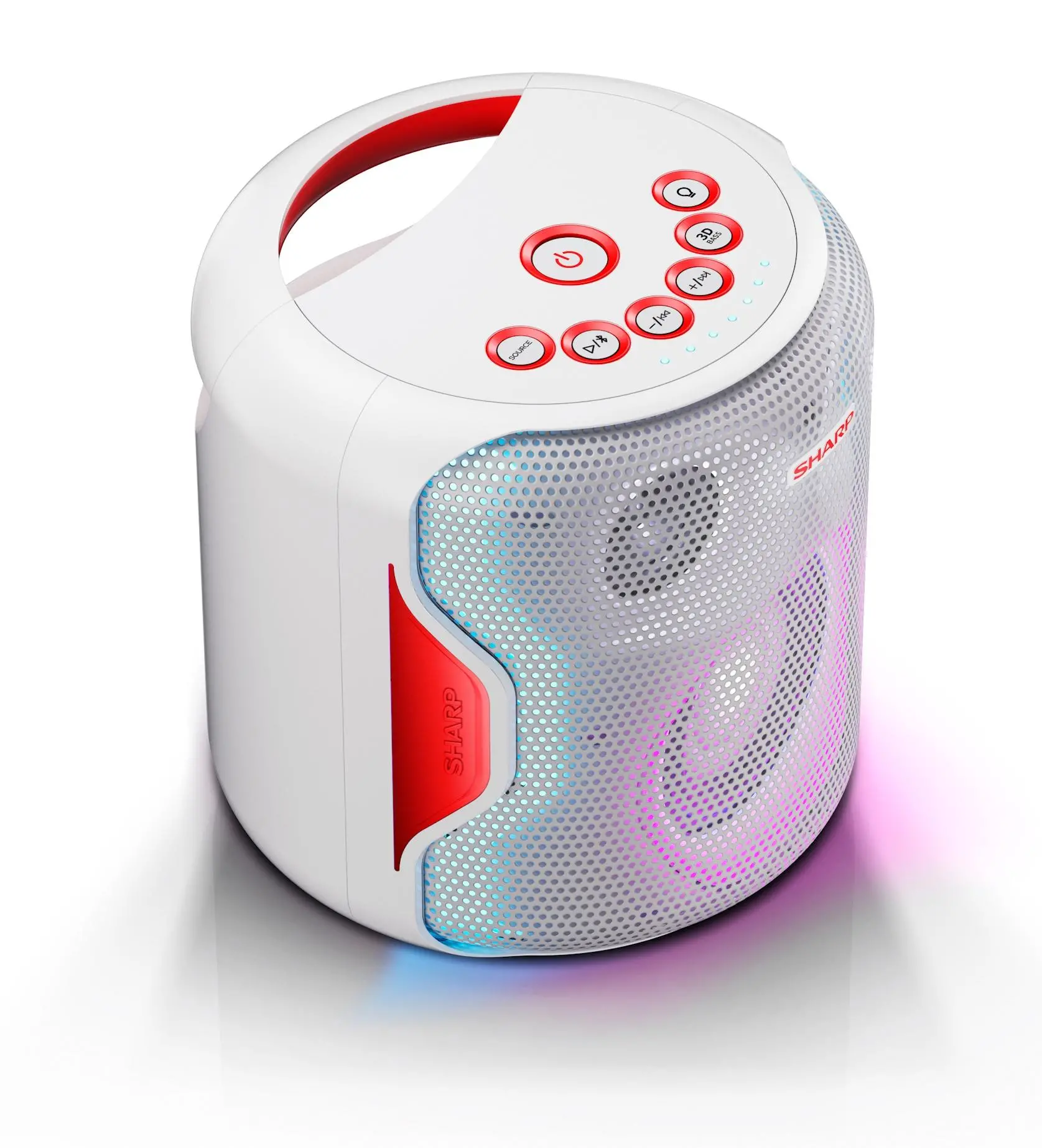 Power Audio Sharp PS-919 130W Bluetooth Biały