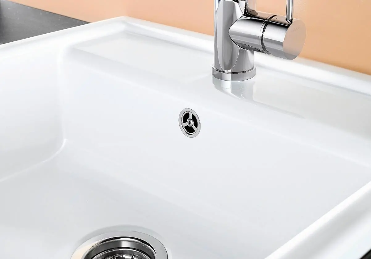 Zlewozmywak Blanco PANOR 60 514486 1 otwór Ceramiczny Biały połysk