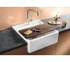 Zlewozmywak Blanco PANOR 60 514486 1 otwór Ceramiczny Biały połysk