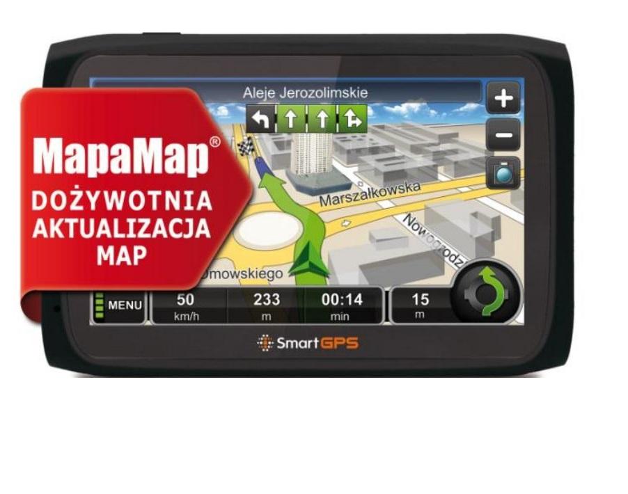 SmartGPS SG720 + MapaMap PL LifeTime Maps