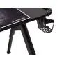 Biurko Ultradesk INVADER 119cm Czarny