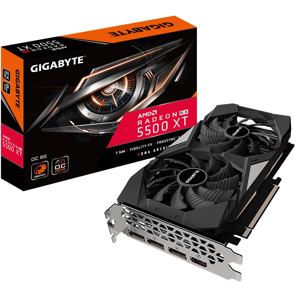 Gigabyte Radeon RX 5500 XT OC 8GB GDDR6 128bit
