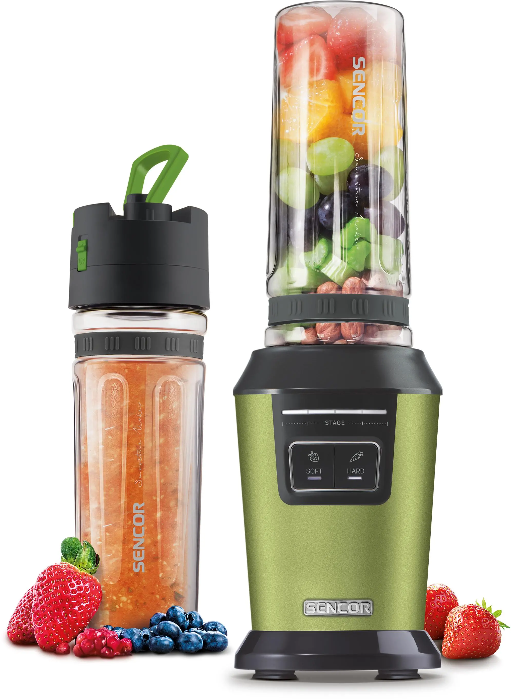Blender kielichowy Sencor SBL 7170GG 0,6l 2 butelki