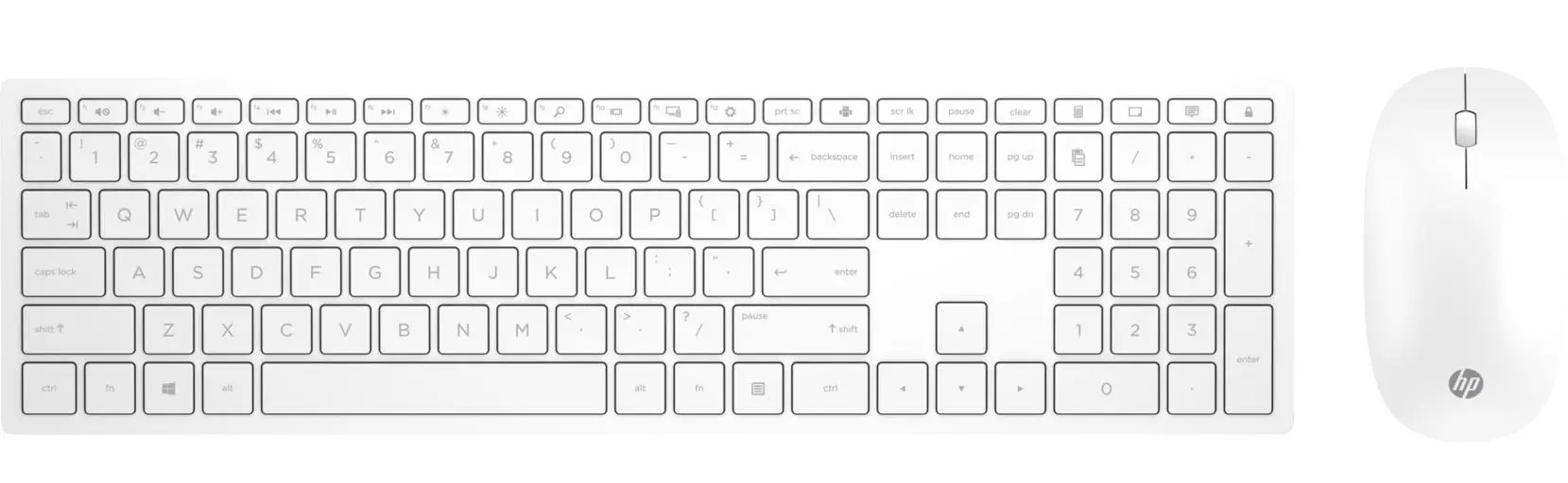 Zestaw HP Pavilion 800  Biały