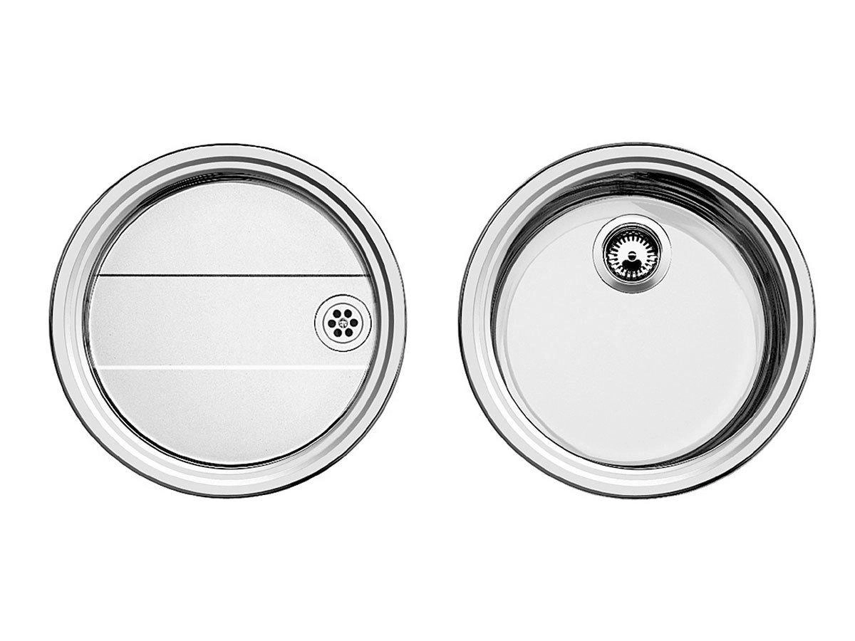 Zlewozmywak Blanco RONDOSET 513310 Stalowy Srebrny