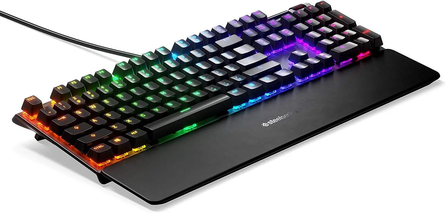 Klawiatura mechaniczna SteelSeries Apex 7 Red Switch Czarny