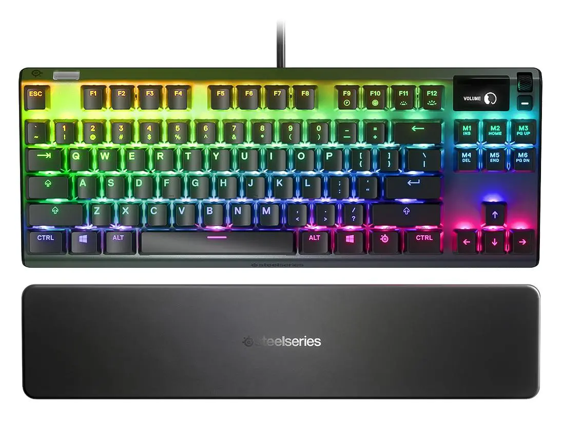 Klawiatura mechaniczna SteelSeries Apex 7 TKL  Red Switch Czarny