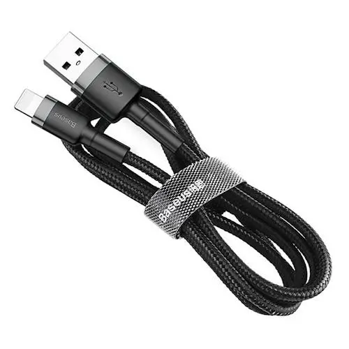 Kabel Baseus Cafule CALKLF-AG1 Szaro-czarny