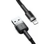 Kabel Baseus Cafule CALKLF-AG1 Szaro-czarny