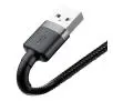 Kabel Baseus Cafule CALKLF-AG1 Szaro-czarny