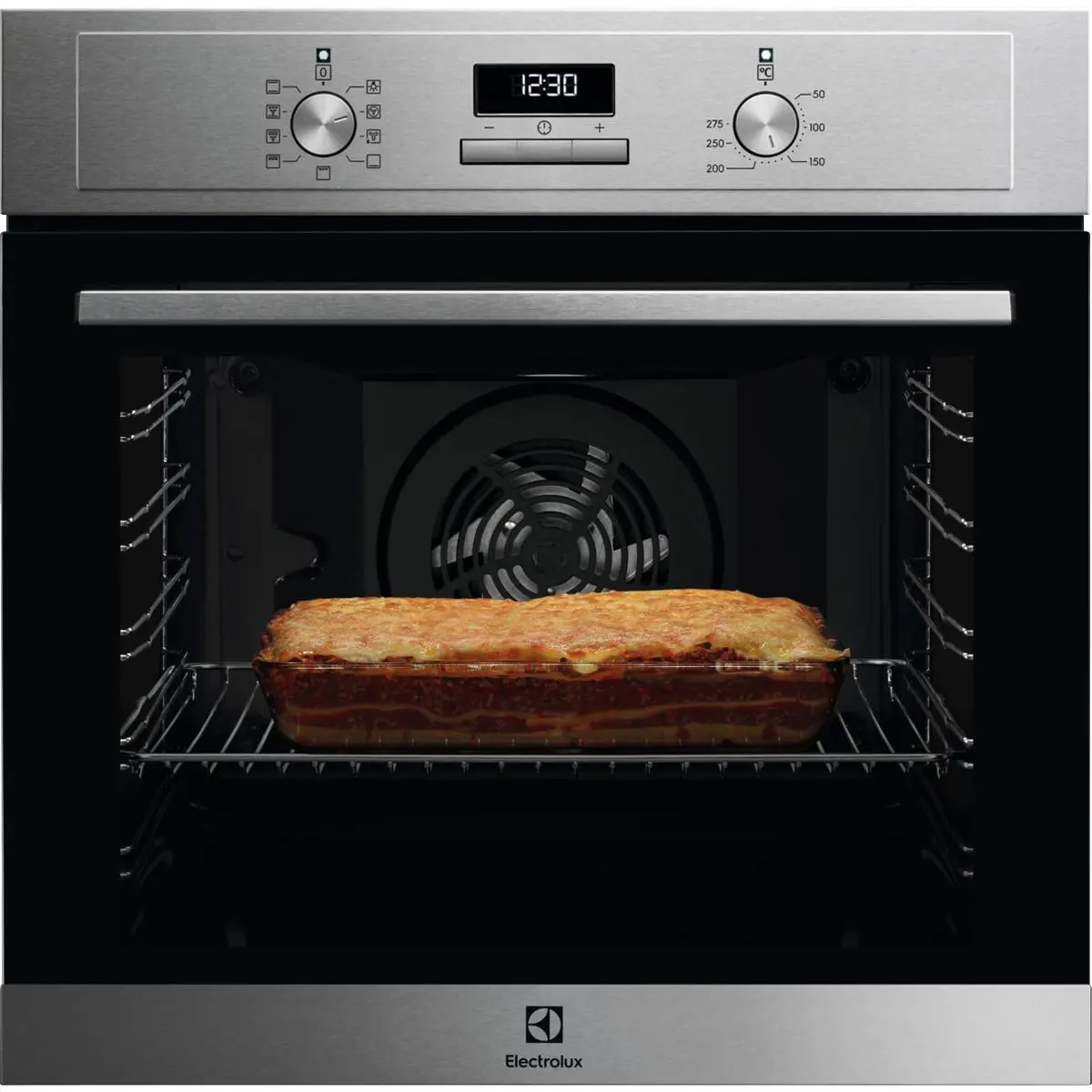 Piekarnik elektryczny Electrolux 600 SurroundCook EOF3H40X Termoobieg Czarno-stalowy