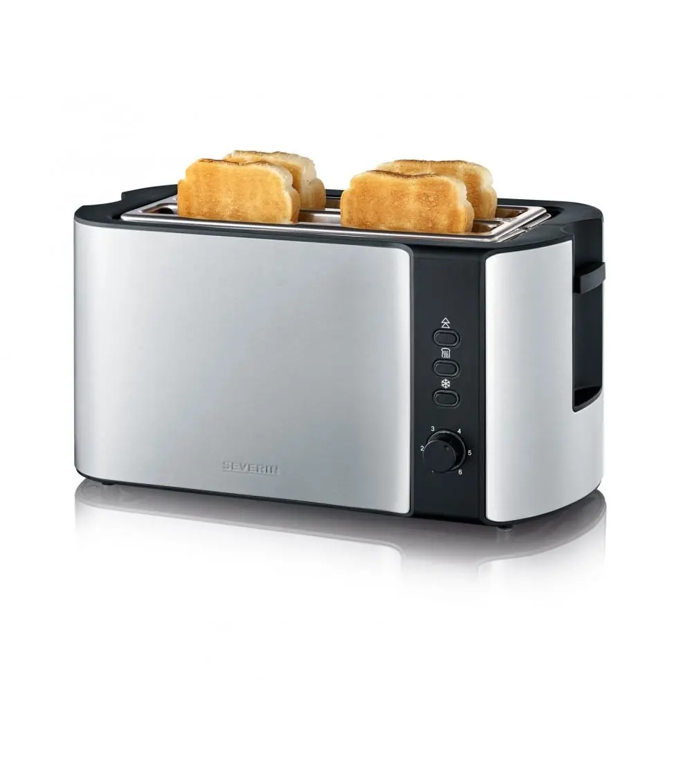 Toster Severin AT 2590 Ruszt do bułek Rozmrażanie 1400W