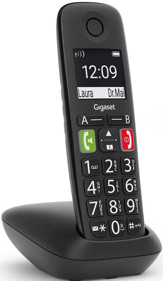 Dodatkowa słuchawka Gigaset E290 HX Czarny