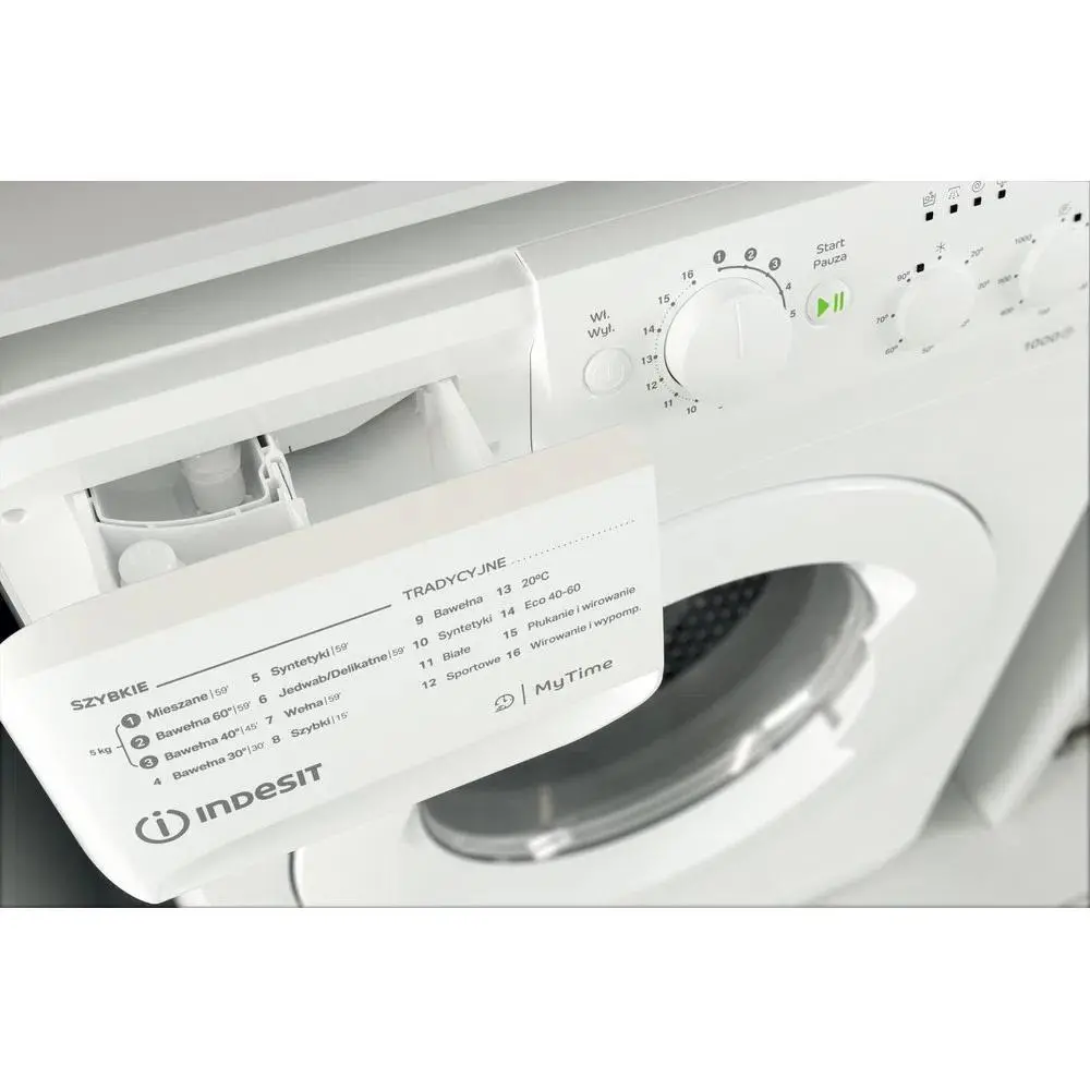 Pralka Indesit MTWSC 510511 W PL Slim 42,5cm 5kg 1000obr/min