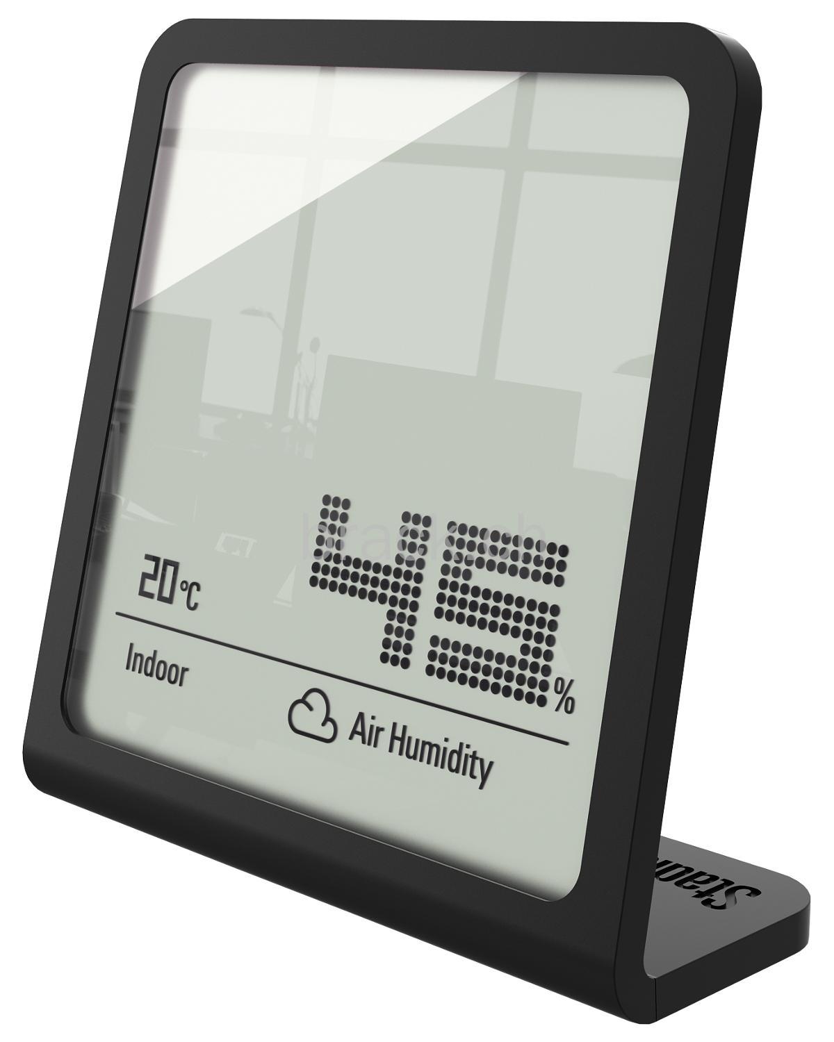 Termometr i higrometr Stadler Form Selina Czarny