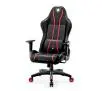 Fotel Diablo Chairs X-One 2.0 King Size Gamingowy do 160kg Skóra ECO Tkanina Czarno-czerwony