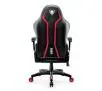 Fotel Diablo Chairs X-One 2.0 King Size Gamingowy do 160kg Skóra ECO Tkanina Czarno-czerwony