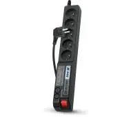 Acar 504 W 5 gniazd 3m Czarny