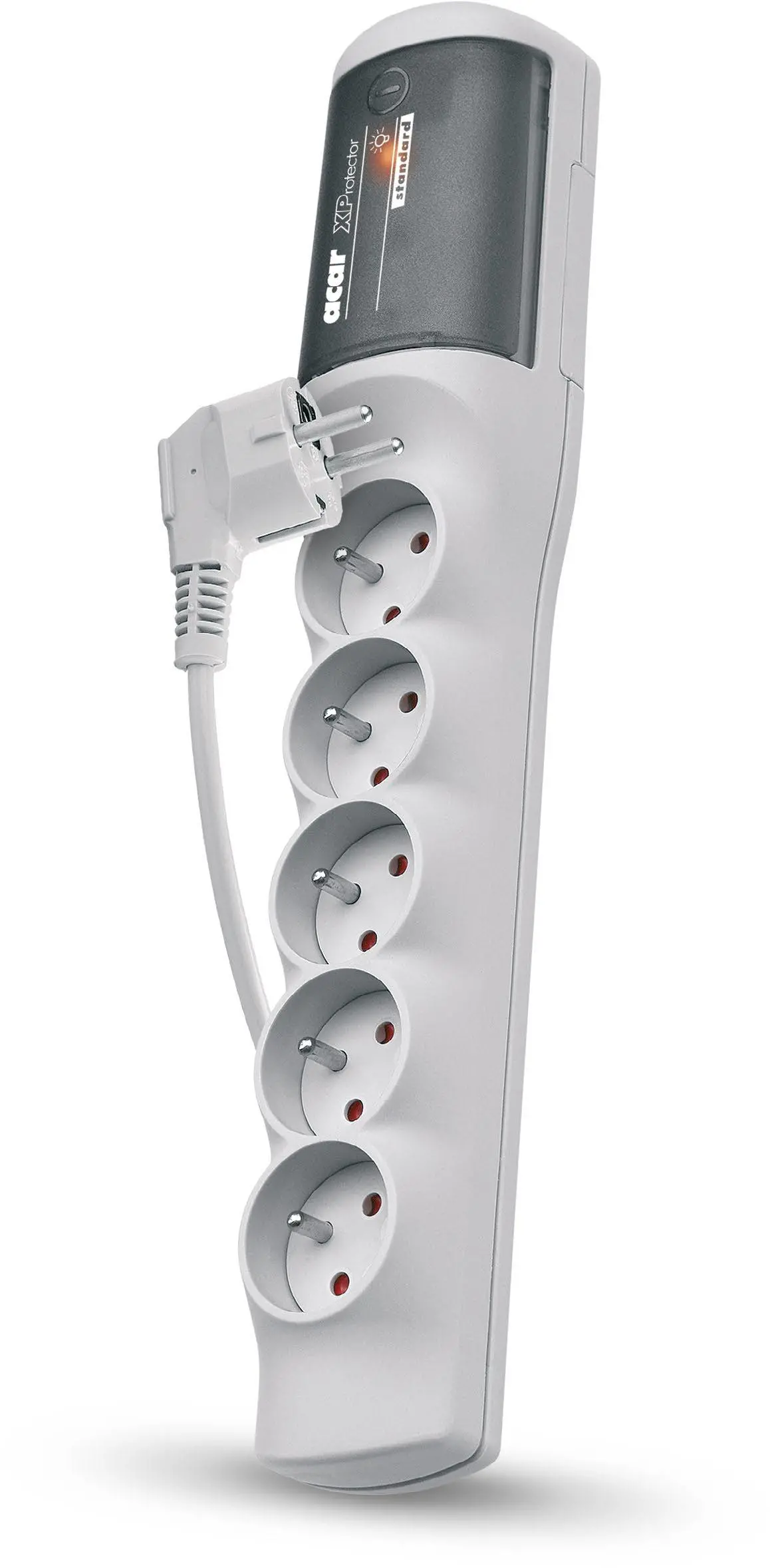 Listwa Acar XP standard 5 gniazd 5m Szary