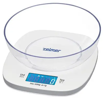 Waga Zelmer ZKS1450 Tarowanie 5kg