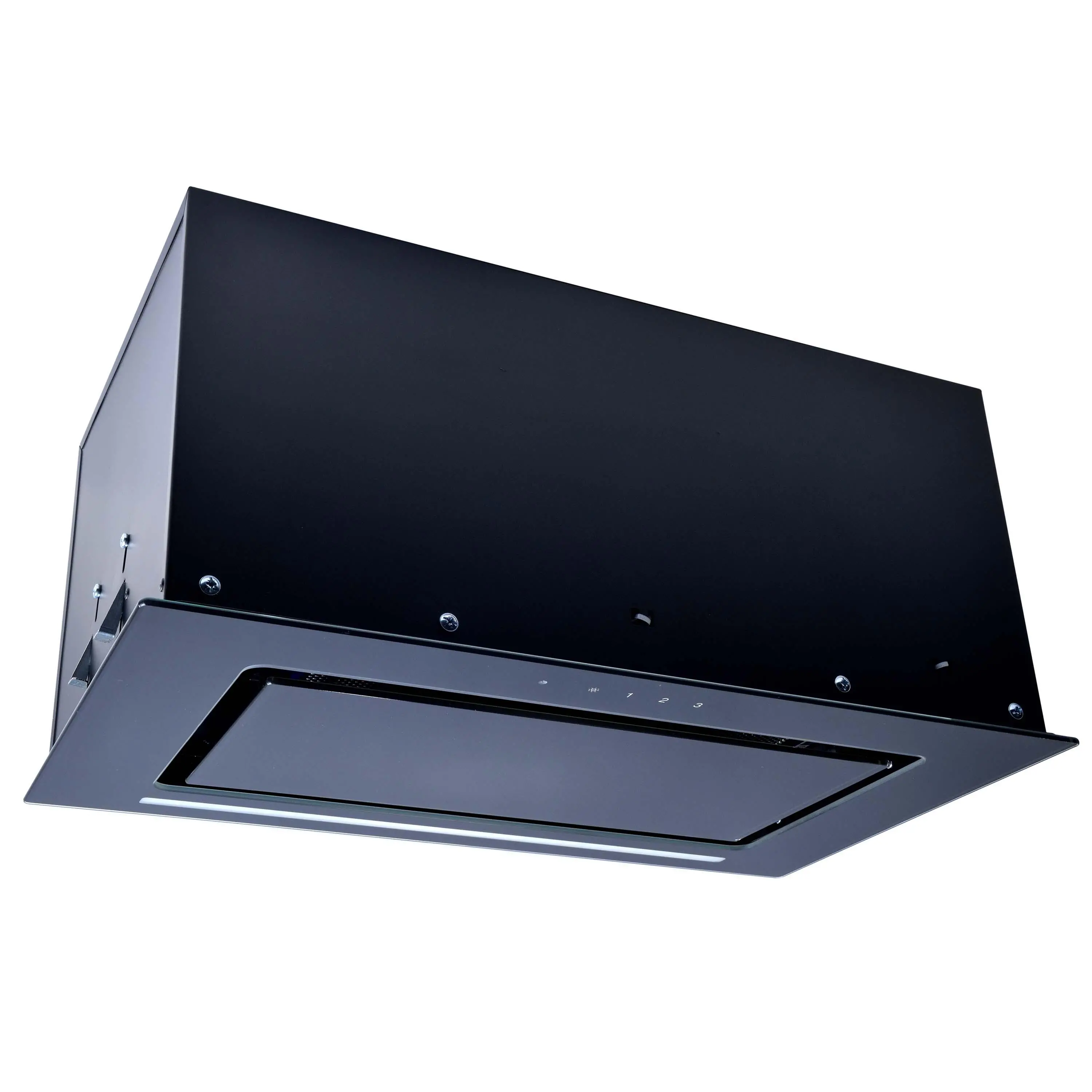 Okap SeeNERGY HIT LINE VETRO 72 BL Czarny