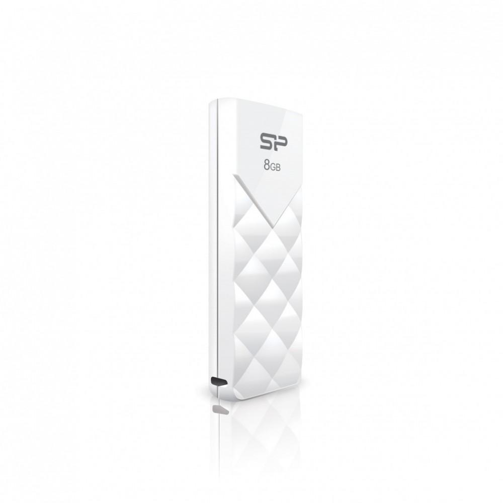 PenDrive Silicon Power Ultima U03 8GB USB 2.0 (biały)