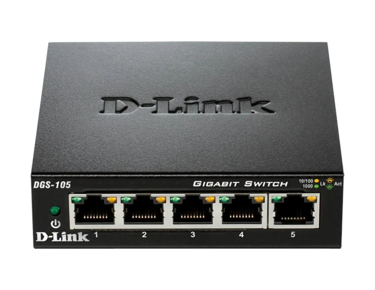 Switch D-Link DGS-105 Czarny