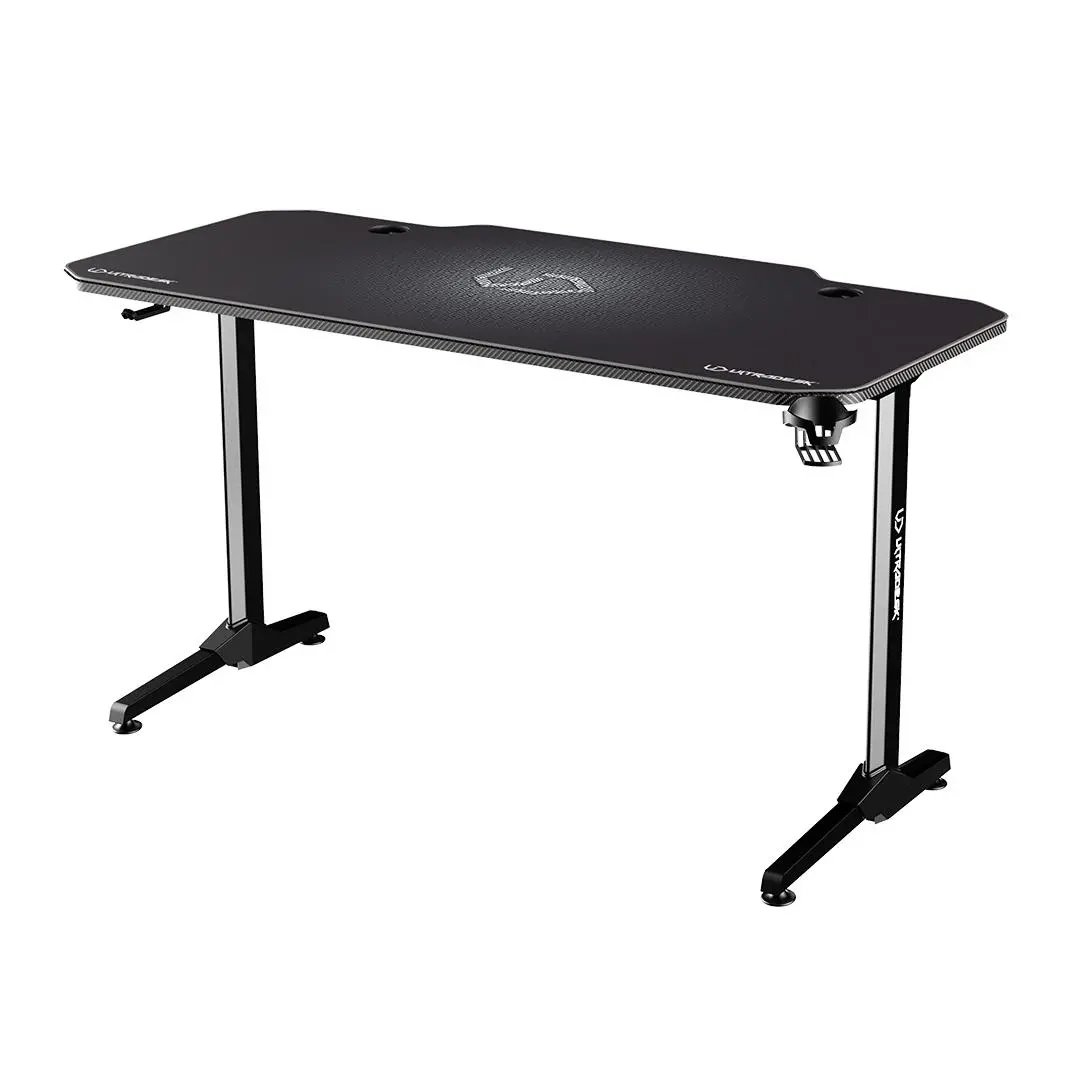 Biurko Ultradesk FRAG 140cm Czarno-grafitowy