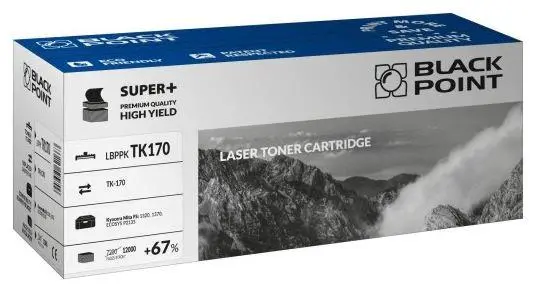 Toner Black Point LBPPKTK170 (zamiennik TK-170) Czarny