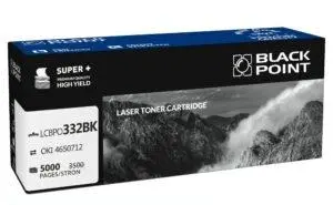 Toner Black Point LCBPOC332BK (zamiennik 46508712) Czarny