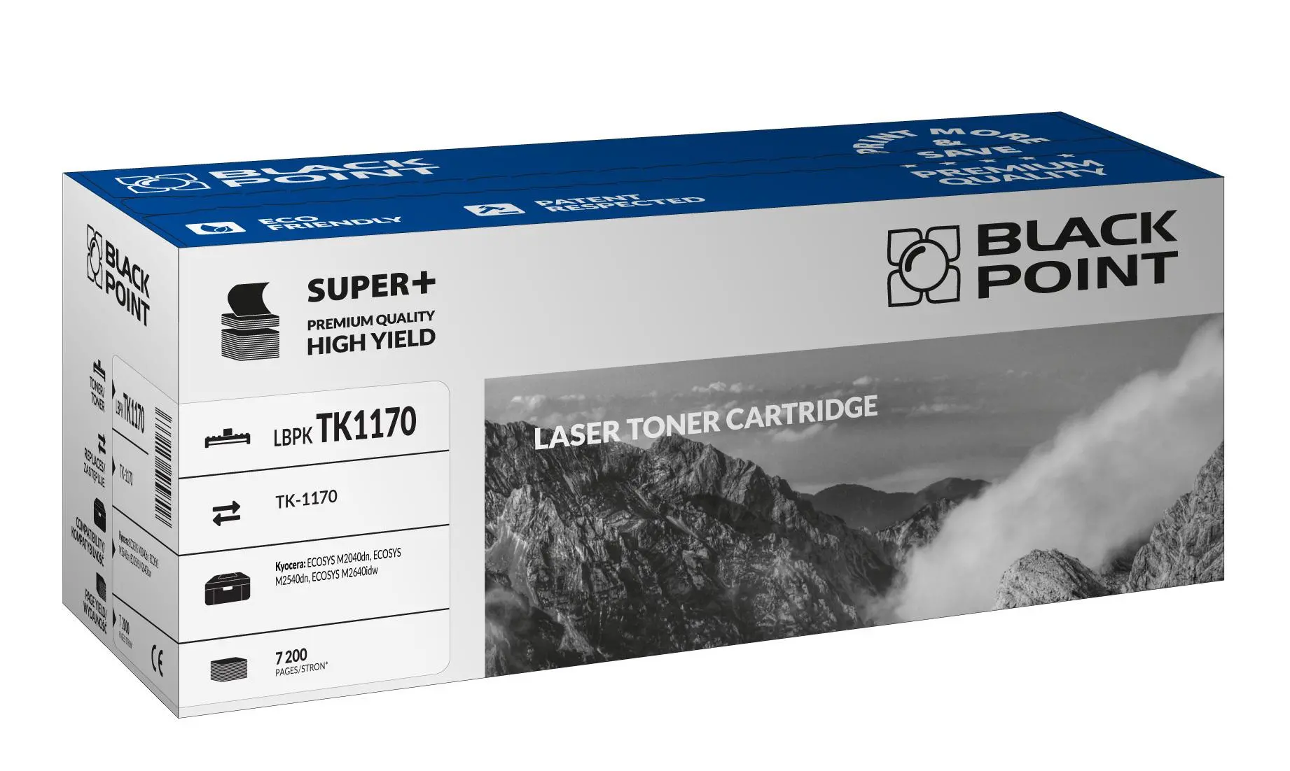 Toner Black Point LBPKTK1170 (zamiennik TK-1170) Czarny