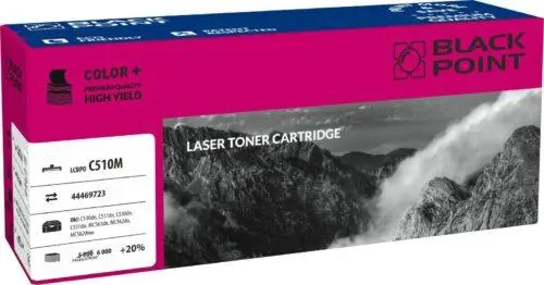 Toner Black Point LCBPOC510M (zamiennik 44469723) Purpurowy