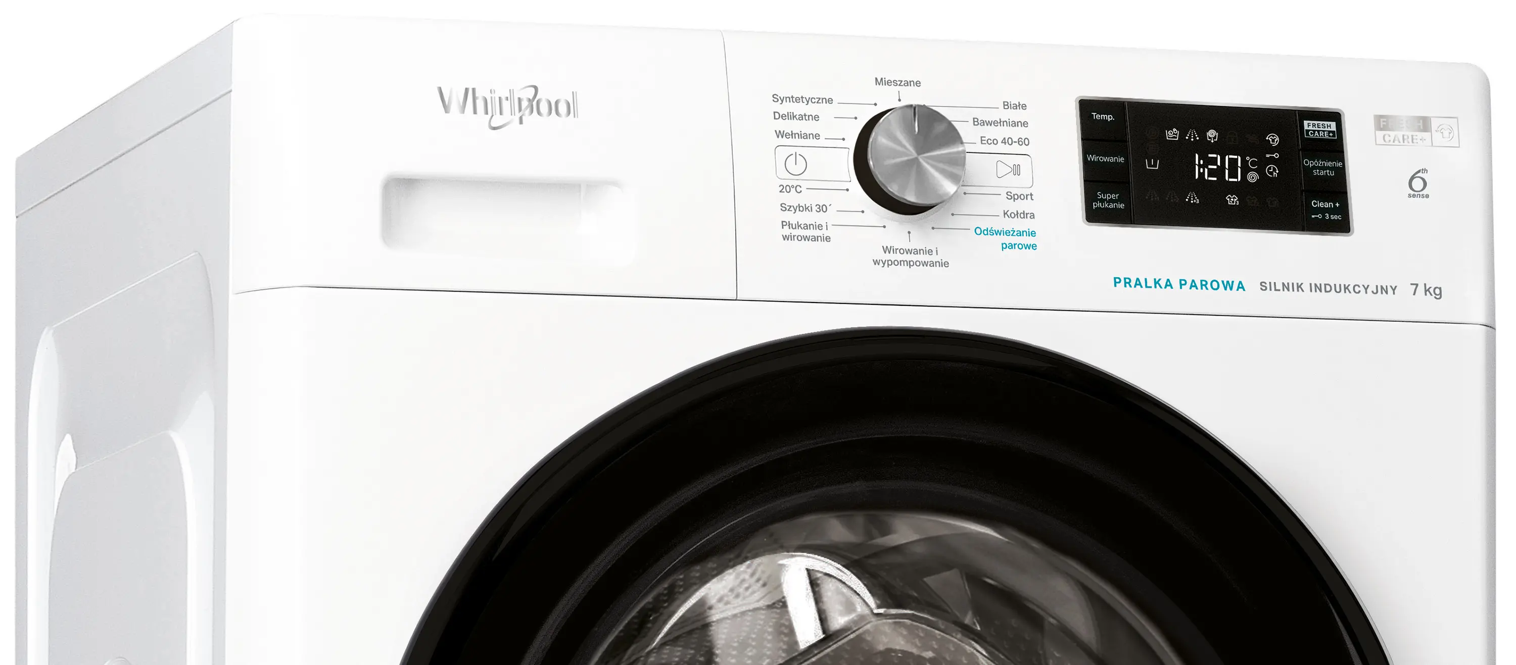 Pralka Whirlpool FFB 7438 BV PL 7kg 1400obr/min