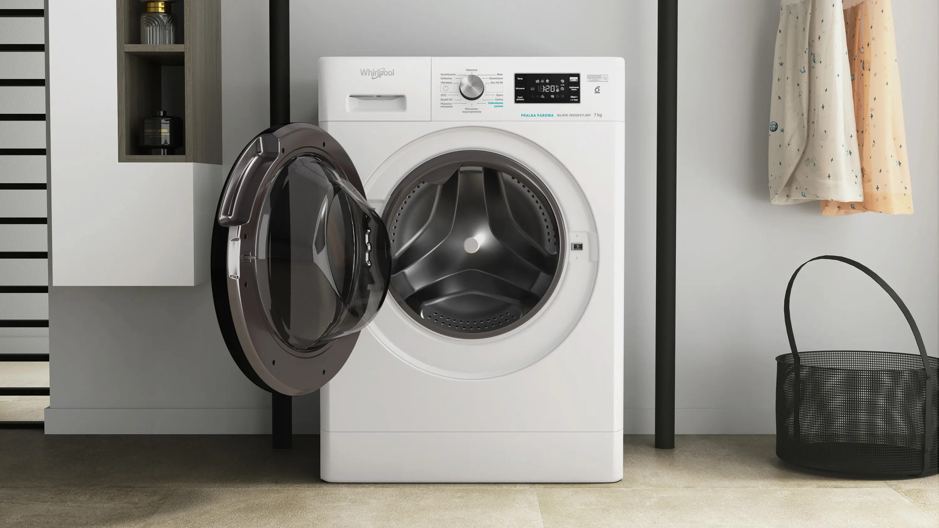 Pralka Whirlpool FFB 7438 BV PL 7kg 1400obr/min