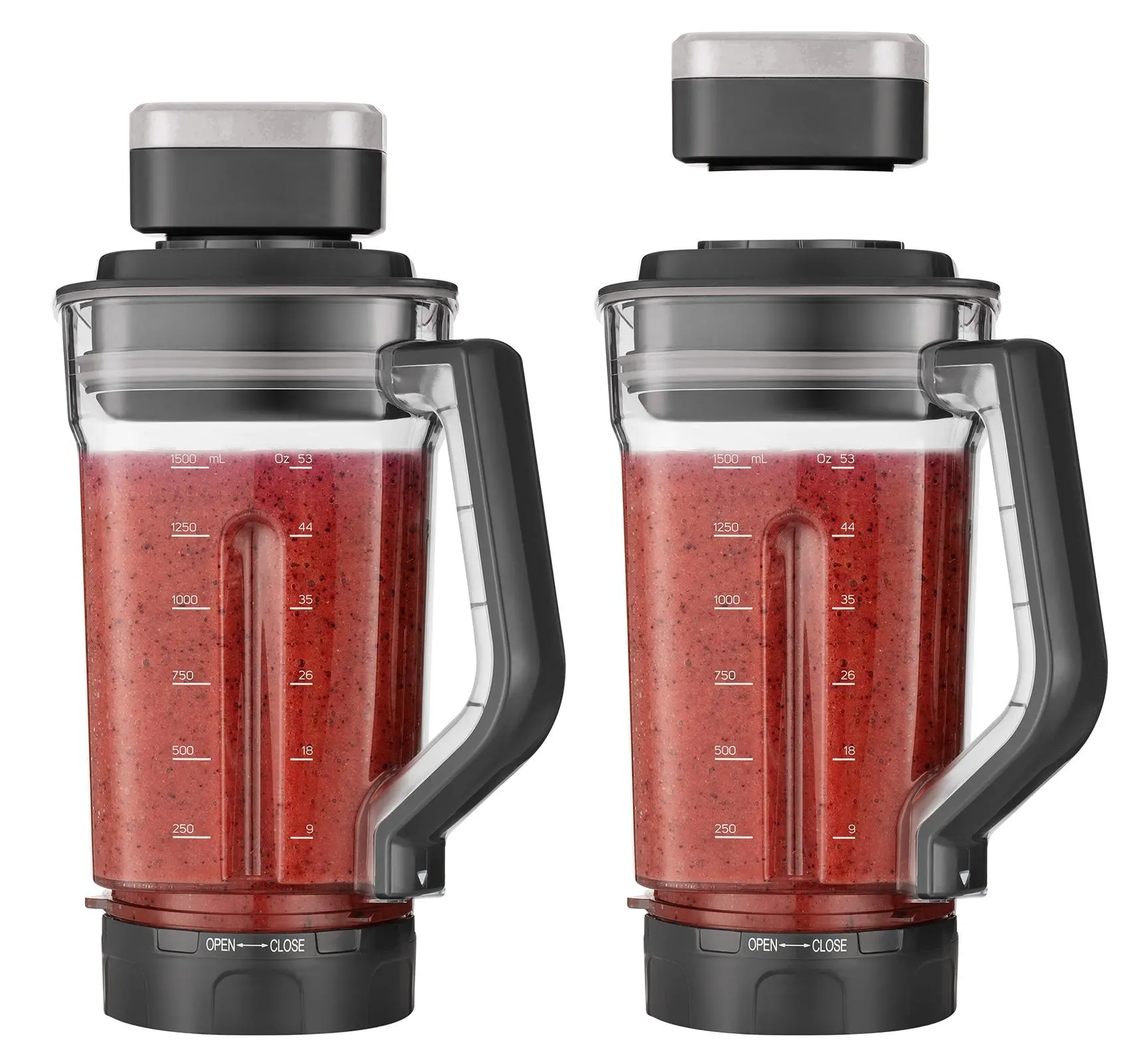 Blender kielichowy Sencor SBU 7878BK 1,5l 2 butelki Jednostka wytwarzająca próżnię