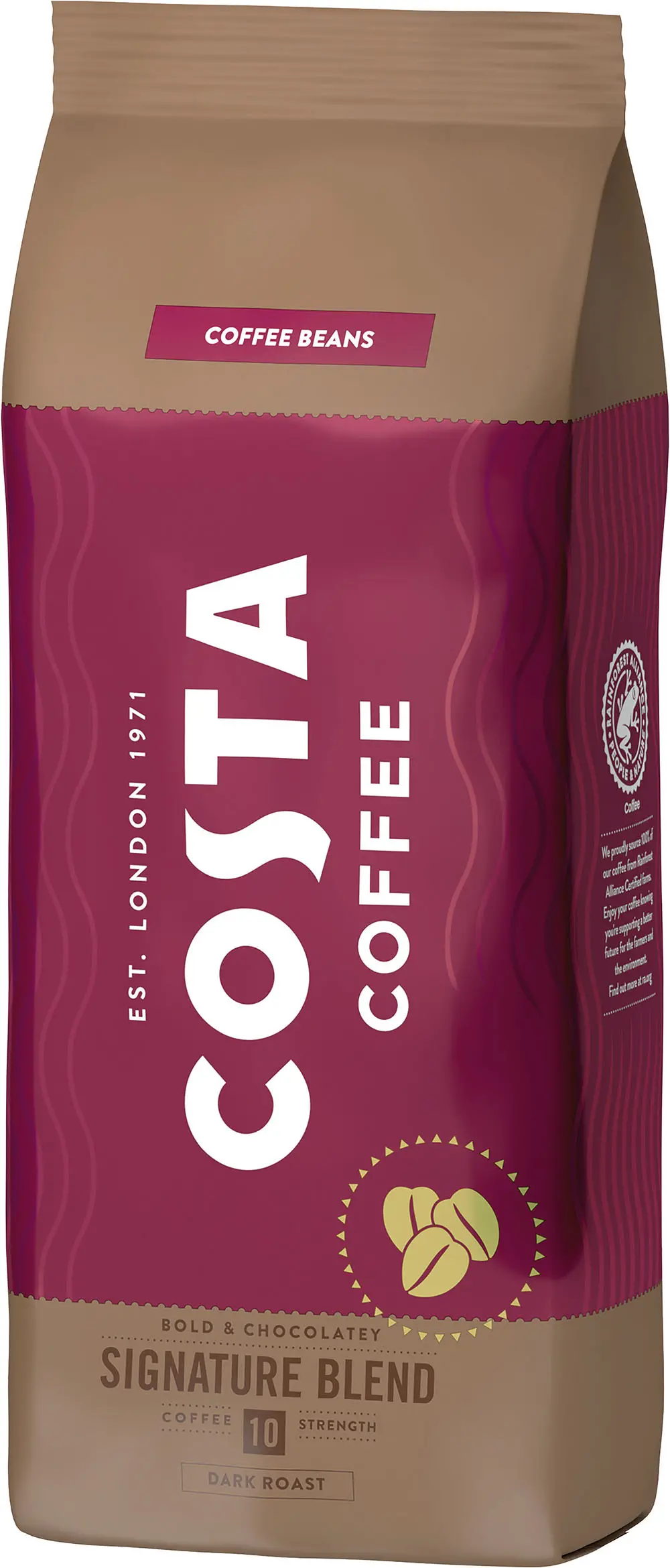 Kawa ziarnista Costa Coffee Signature Blend Dark 1kg