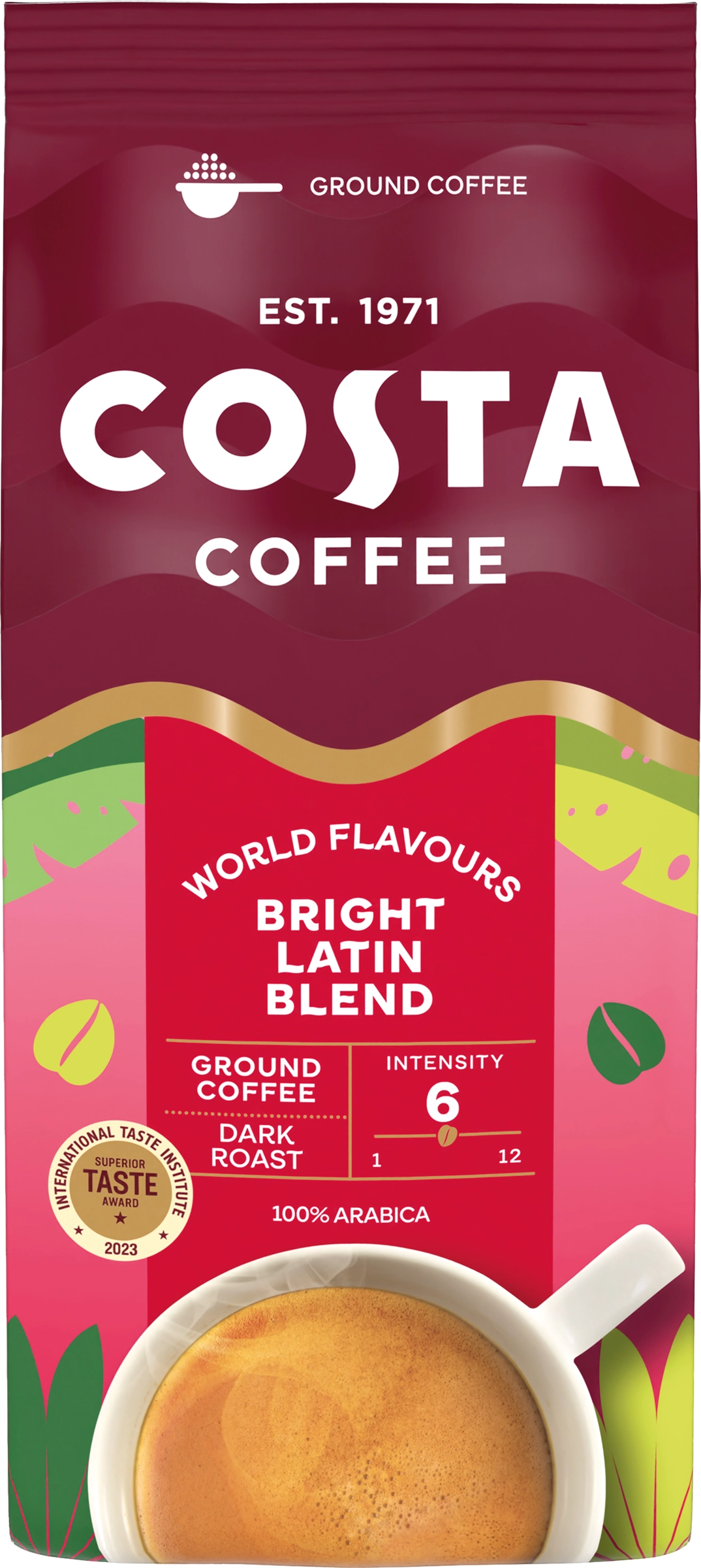 Kawa mielona Costa Coffee Bright Latin Blend 200g