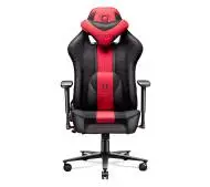 Diablo Chairs X-Player 2.0 King Size Gamingowy do 160kg Skóra ECO Tkanina Karmazynowo-antracytowy