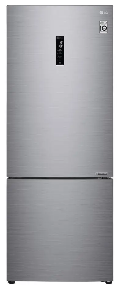 LG GBB566PZHMN Pełny No Frost 185cm Komora świeżości Zdalne sterowanie Srebrny