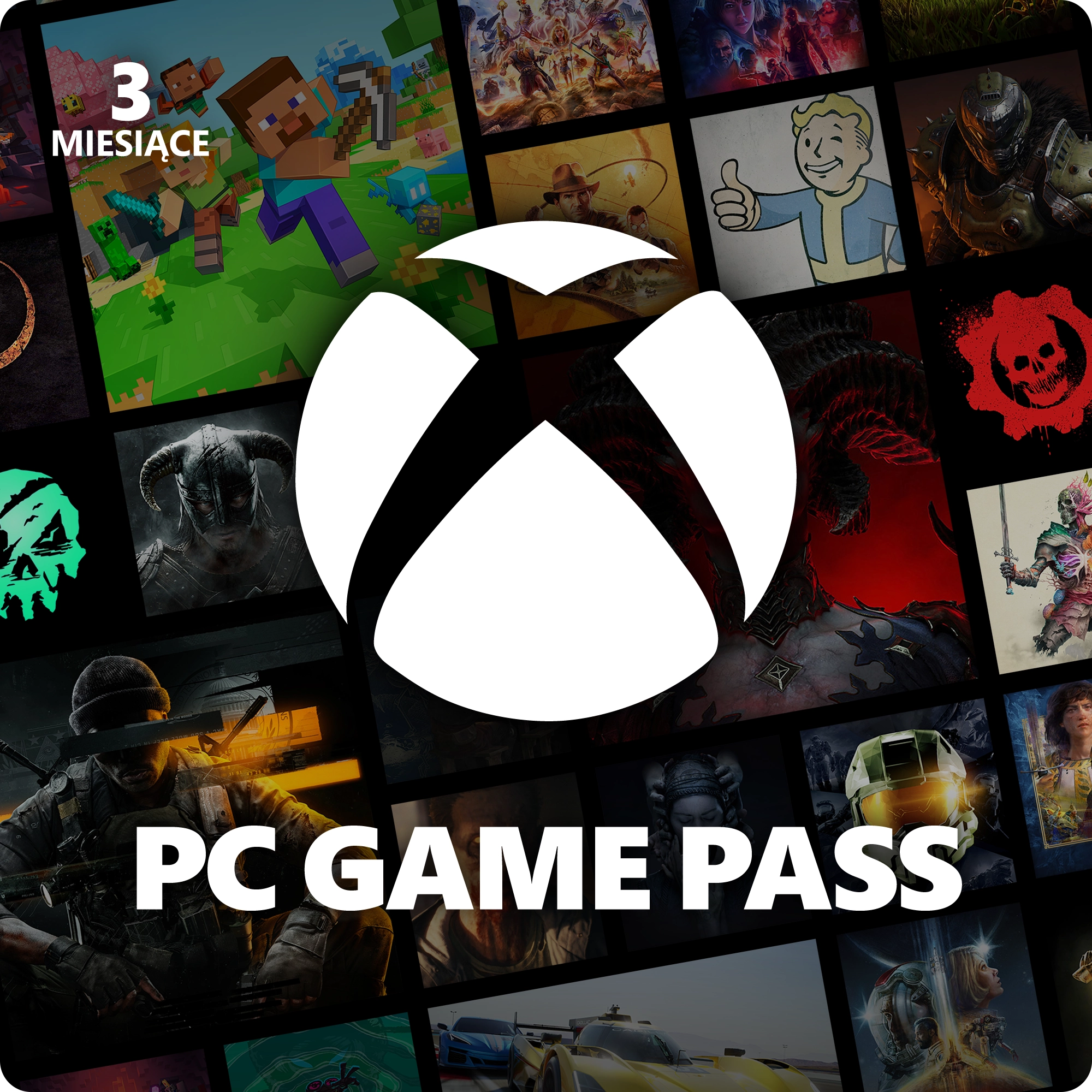 Subskrypcja PC Game Pass 3 miesiące [kod aktywacyjny]