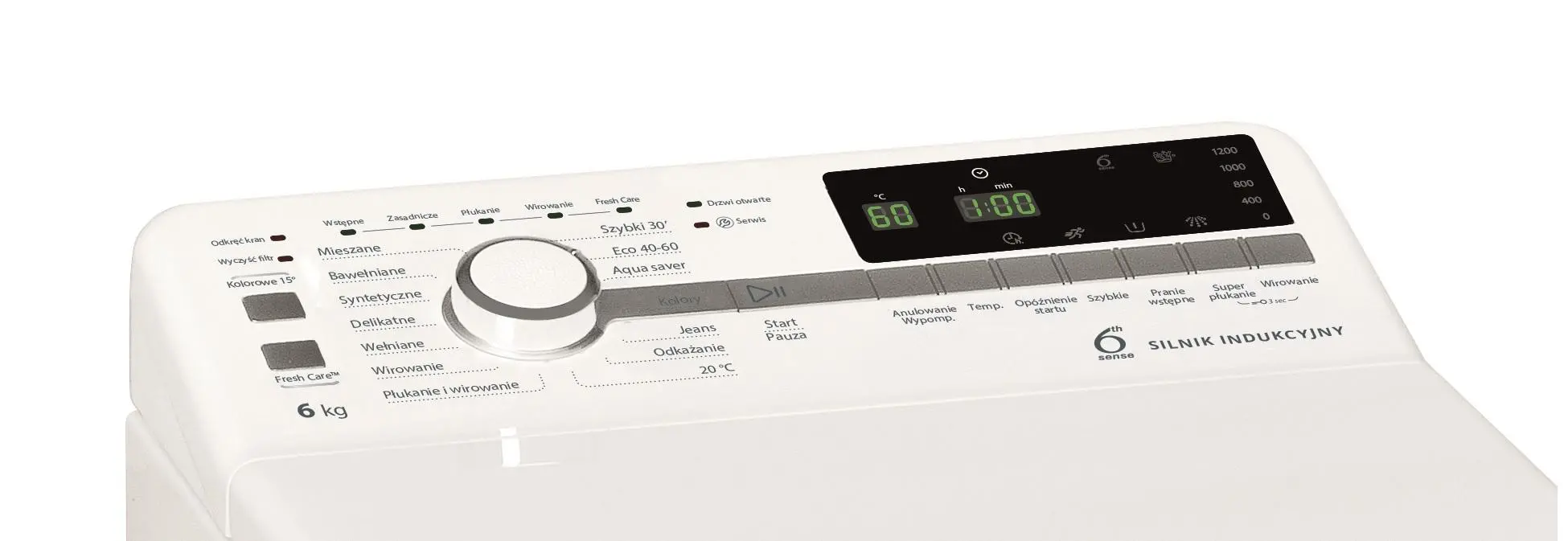 Pralka Whirlpool TDLR 6241BS PL/N 6kg 1200obr/min