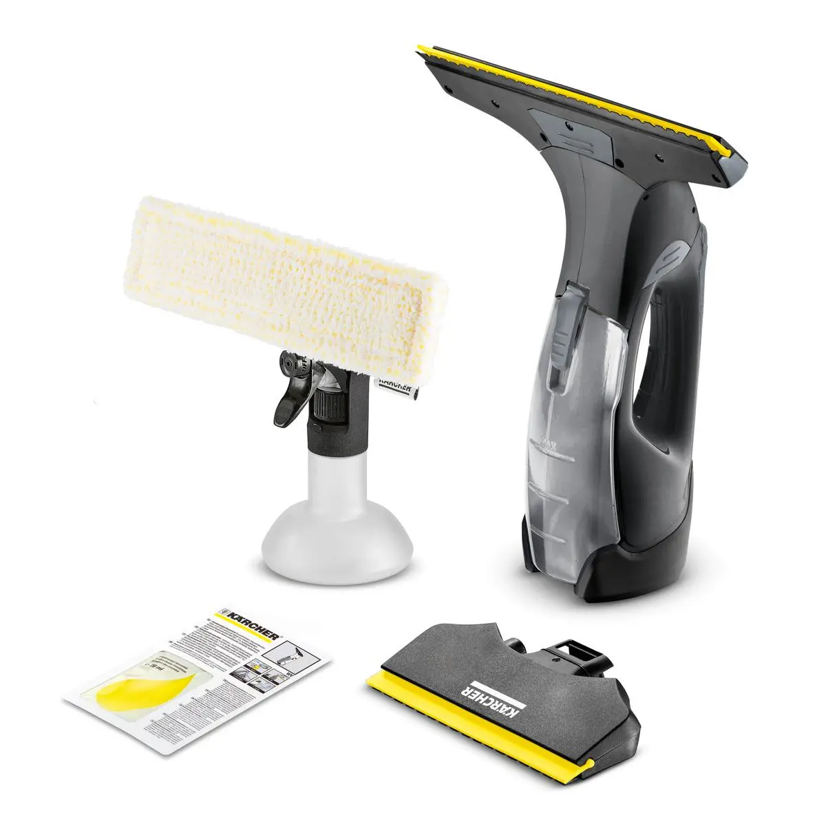 Myjka do okien Karcher WV 5 Plus N Black Edition 1.633-467.0 z wymiennym akumulatorem 35min 105m2
